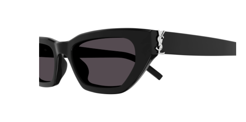 Saint Laurent SL M126 001 Black Cat Eye Women's Sunglasses