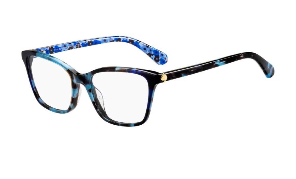 Kate Spade Cailye  0XP8/00 Blue Havana Rectangular Women's Eyeglasses