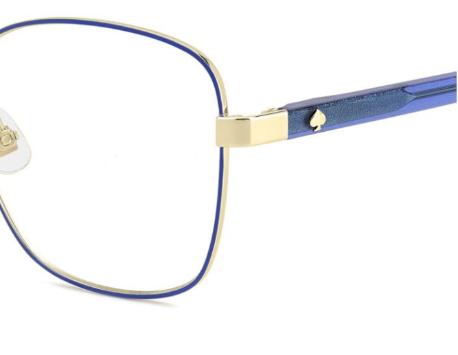 Kate Spade KORA/G LKS Gold/Blue Square Women's Eyeglasses