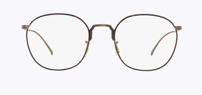 Oliver Peoples OV1251 5297 Antique Gold Tortoise Metal Men's Eyeglasses