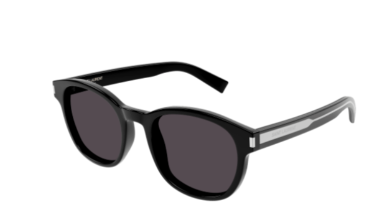 Saint Laurent SL 619 001 Black Square Men's Sunglasses