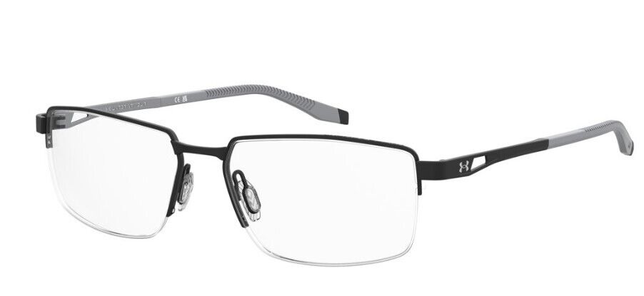 Under Armour UA 5078/G O6W Matte Black Rectangular Men's Eyeglasses