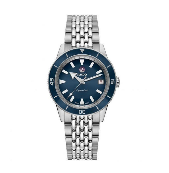 Rado Captain Cook Automatic Blue Dial Stainless Steel Men's Watch R32500203