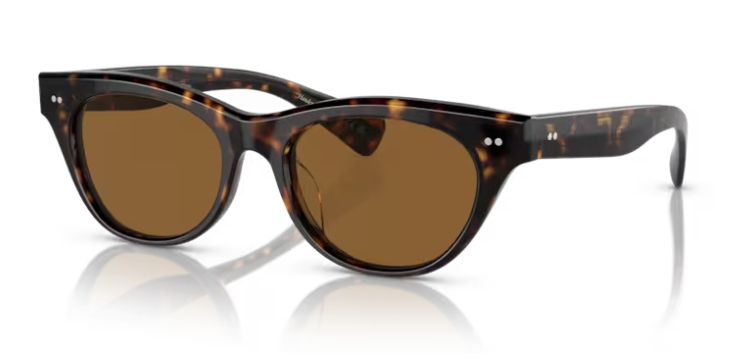 Oliver Peoples Avelin 0OV5541SU 100953 Havana/True Brown Women's Sunglasses