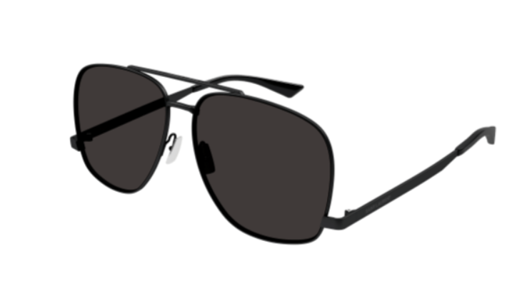 Saint Laurent SL 653 Leon 002 Black Square Women's Sunglasses