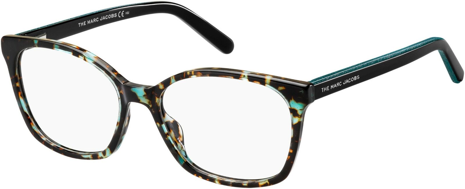 Marc Jacobs Marc 464 0CVT Havana Blue Square Women's Eyeglasses.