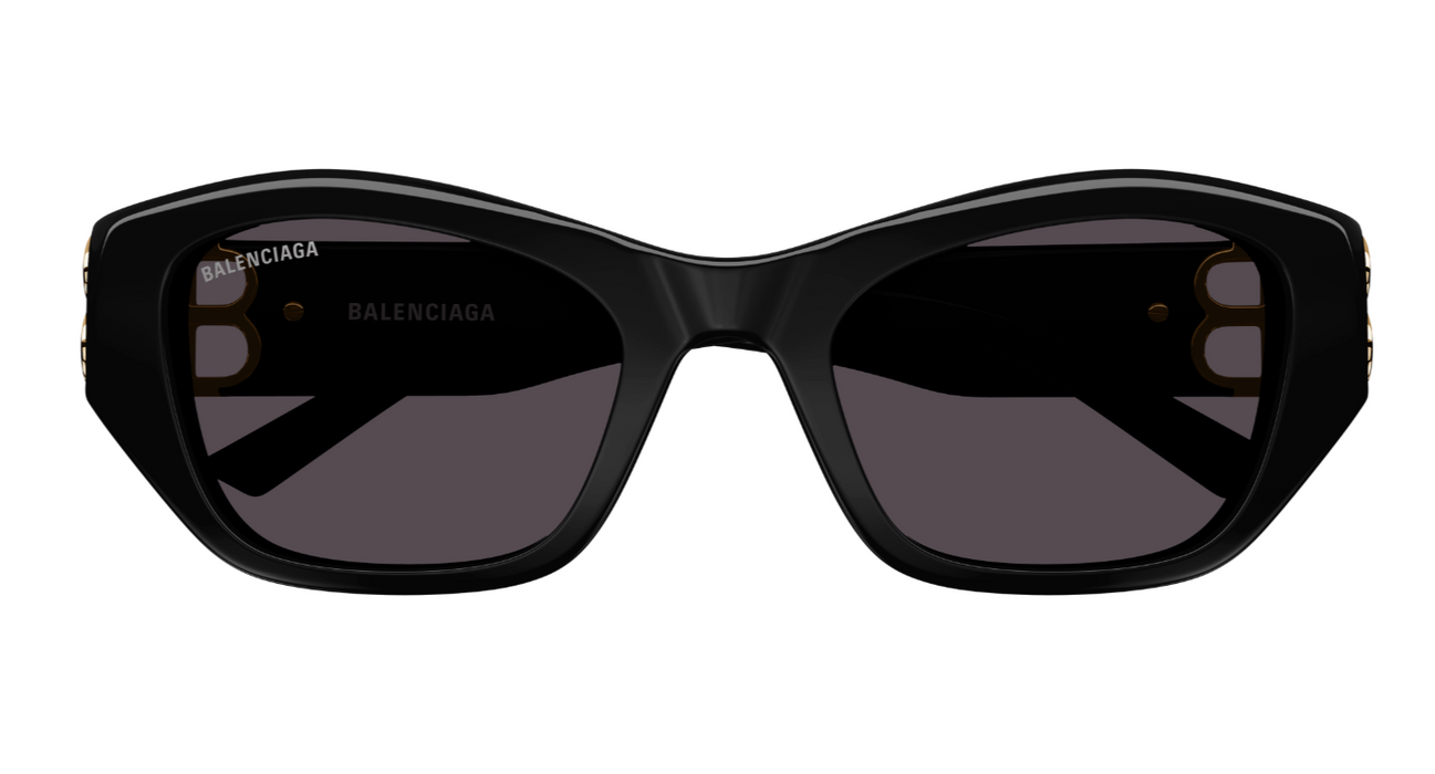 Balenciaga BB0311SK-001 Black/Grey Cat-eye Women's Sunglasses