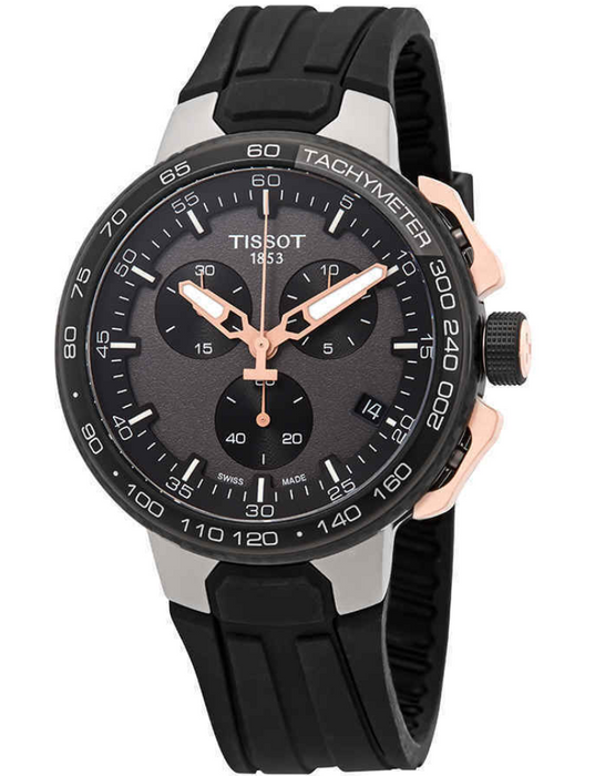 Tissot T-Race Cycling Chrono Black Dial Men's Watch T1114173744107