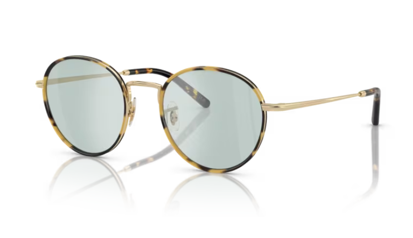 Oliver Peoples OV1333 Sidell 5035 Gold/Sera Mist Round Shaped Men's Eyeglasses