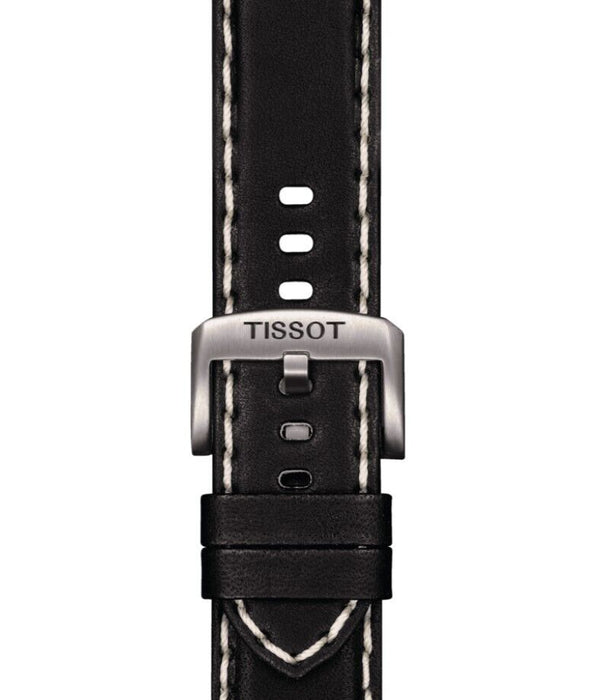 Tissot Supersport Chrono Black Leather Men's Watch T1256171605100