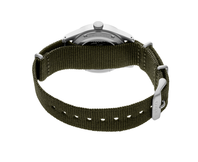 Seiko 5 Sports Olive Green/Black Dial Mens Watch SRPJ85
