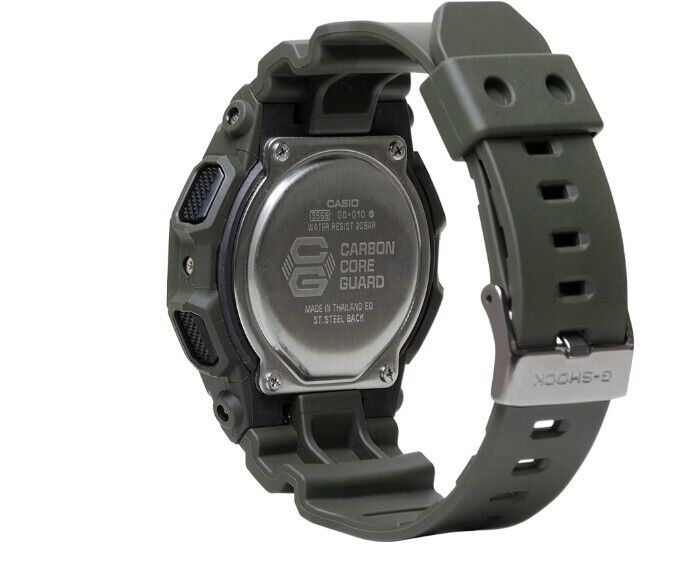 Casio G-Shock  Digital  Large Case Green Quartz Watch GD010-3CR