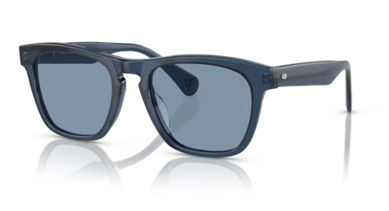 Oliver Peoples 0OV5555SU R-3 178780 Transparent Blue Ash/Marine 51mm Sunglasses