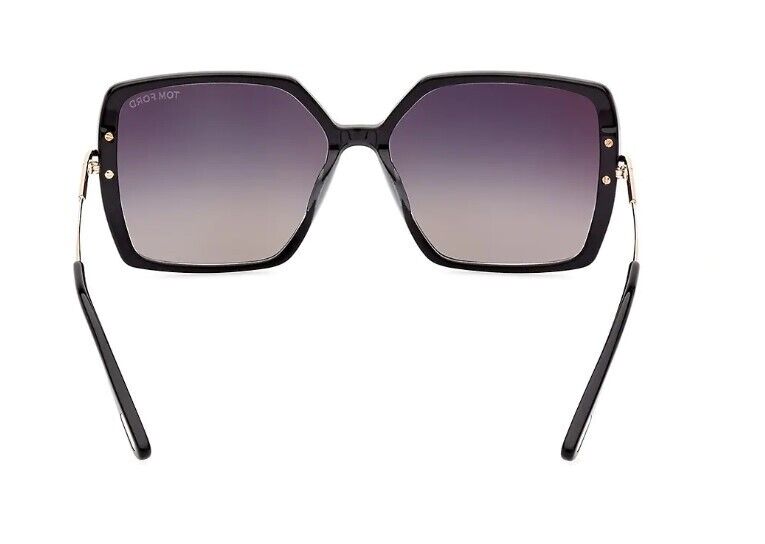 Tom Ford FT1039 Joanna 01B  Shiny Black/Smoke Gradient  Women's Sunglasses