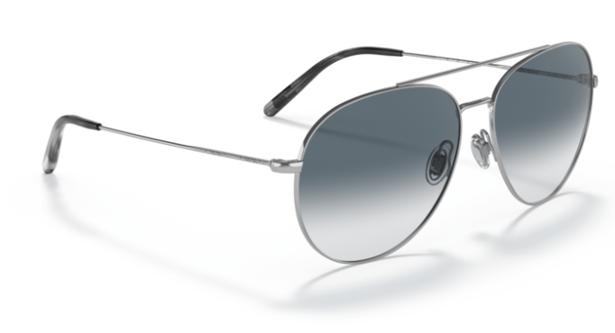 Oliver Peoples 0OV1286S Airdale 50363F Silver Chrome Sapphire Men's Sunglasses