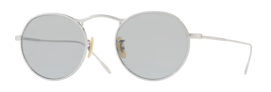 Oliver Peoples 0OV 1220S M-4 30TH 5036R5 Silver/Grey Blue Men's Sunglasses