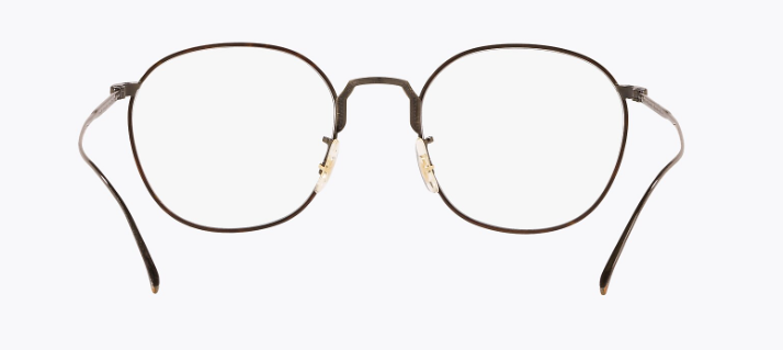 Oliver Peoples OV1251 5297 Antique Gold Tortoise Metal Men's Eyeglasses