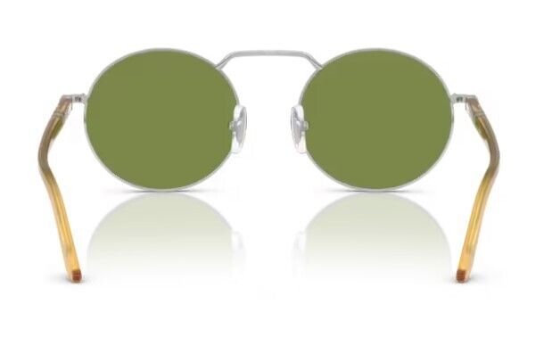 Persol 0PO1019S 518/4E Silver-Miele /Green light Oval Shape Unisex Sunglasses