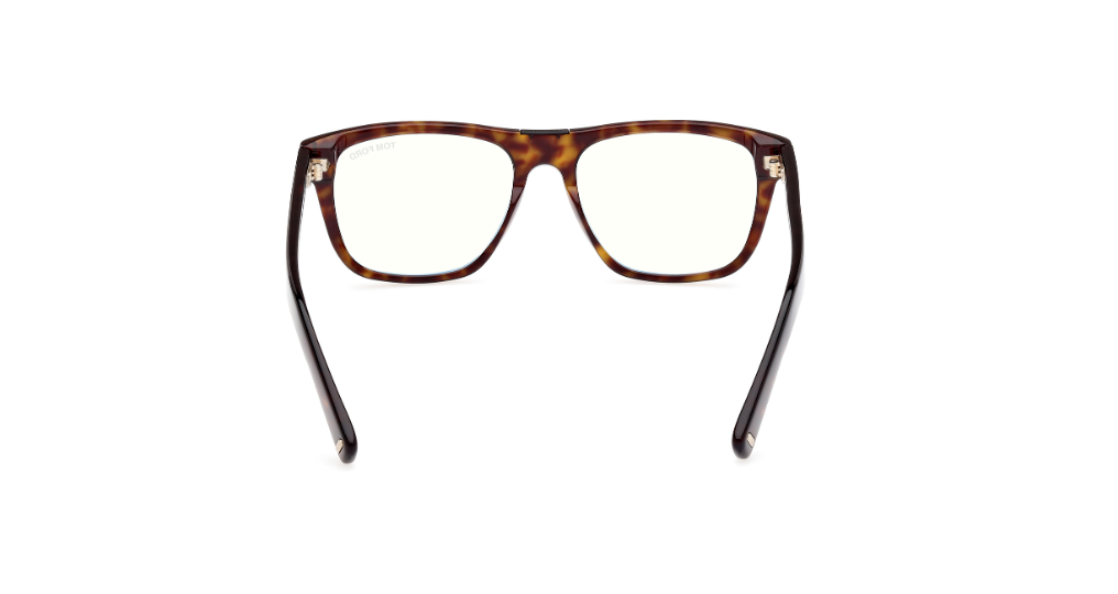 Tom Ford FT5902 052 Dark Havana Square Men's Eyeglasses