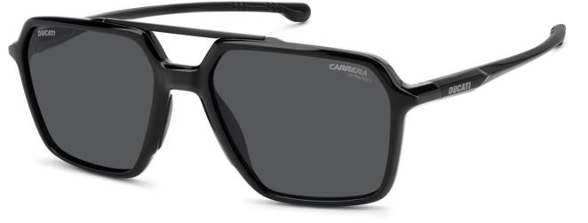 Carrera Ducati Carduc 042/S 807/IR Black/Grey Rectangle Men's Sunglasses