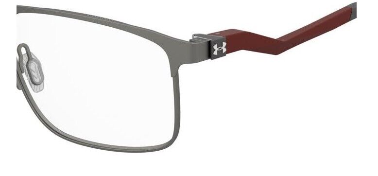 Under Armour UA 5083/G 7ZL Ruthenium Rectangular Men's Eyeglasses