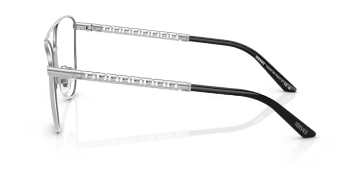 Versace 0VE1296 1000 Silver 57mm Cat-Eye Women's Eyeglasses