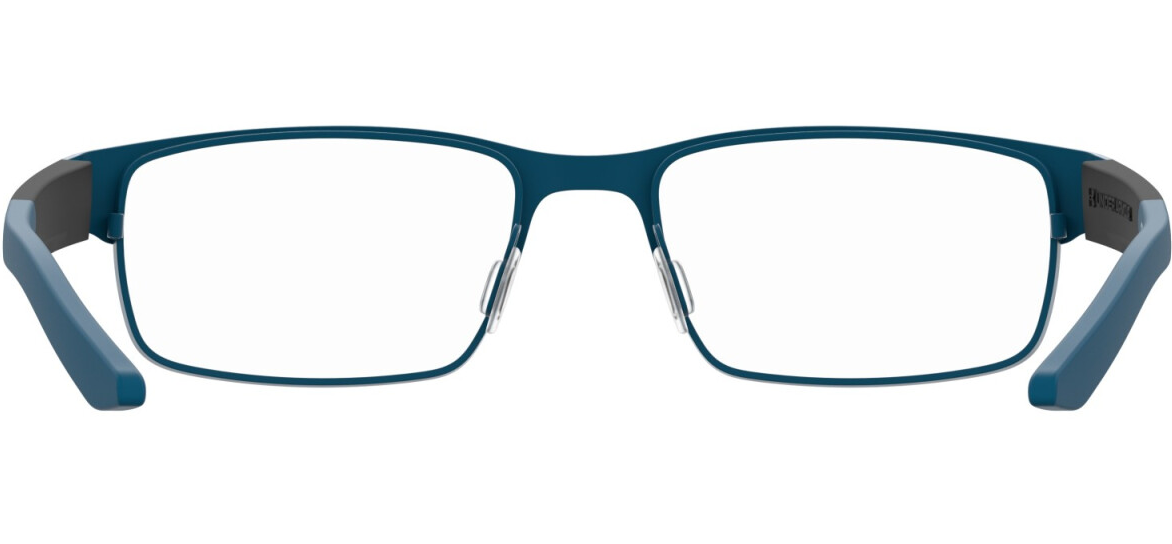 Under Armour UA 5081/G ETJ Black Teal Rectangular Men's Eyeglasses