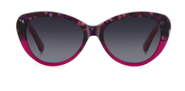 Kate Spade JOSI/S HMW Blue/Havana/Burgundy Cat Eye Women's Sunglasses