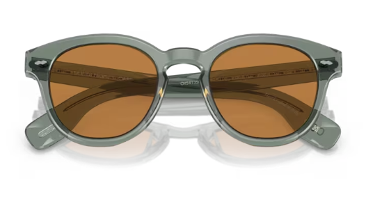 Oliver Peoples 0OV5413SU Cary Grant Sun 178253 Dusty Aqua Cognac 50mm Sunglasses