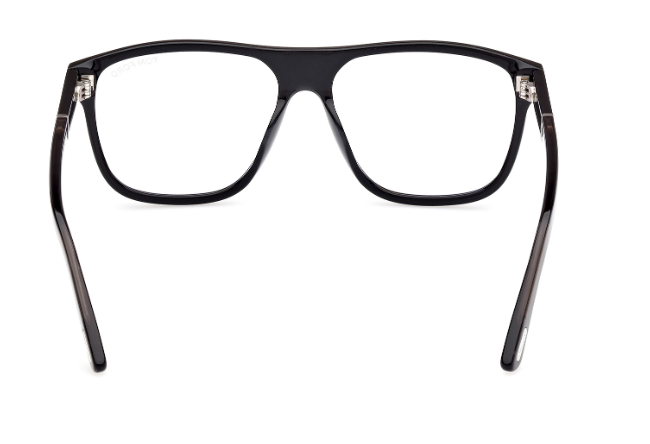 Tom Ford FT1081 01A Shiny Black/Smoke Photochromic Square Sunglasses