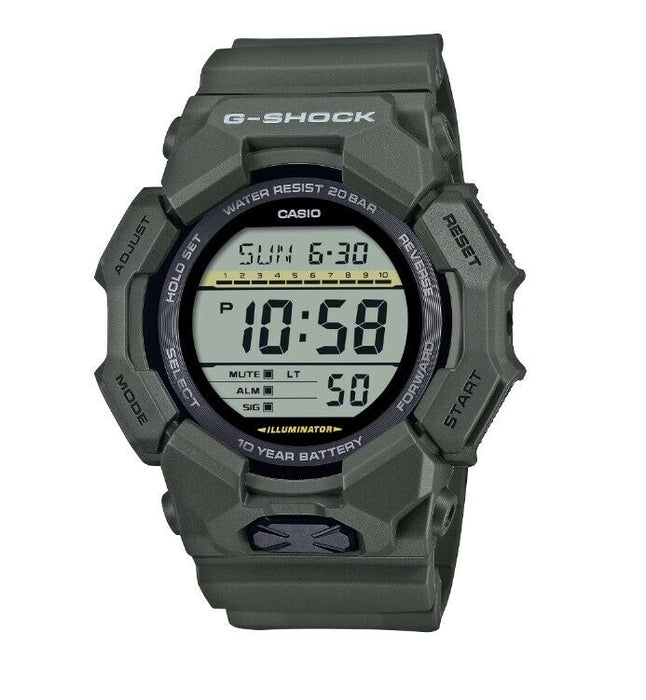 Casio G-Shock  Digital  Large Case Green Quartz Watch GD010-3CR