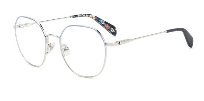 Kate Spade MADISYN/G DOH Palladium Blue/Silver Round Women's Eyeglasses