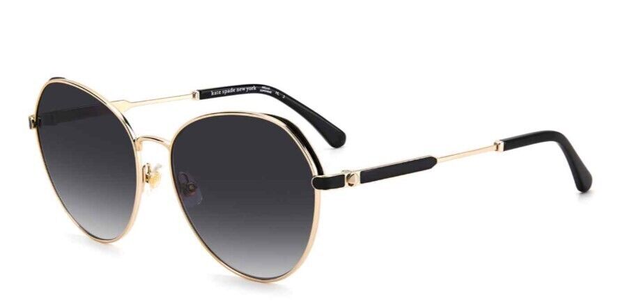 Kate Spade Octavia/G/S 0RHL/9O Gold/Grey Shaded Oval  Women's Sunglasses