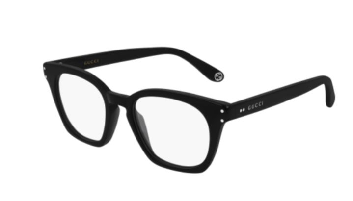 Gucci GG0572O 006 Black Square Men's Eyeglasses