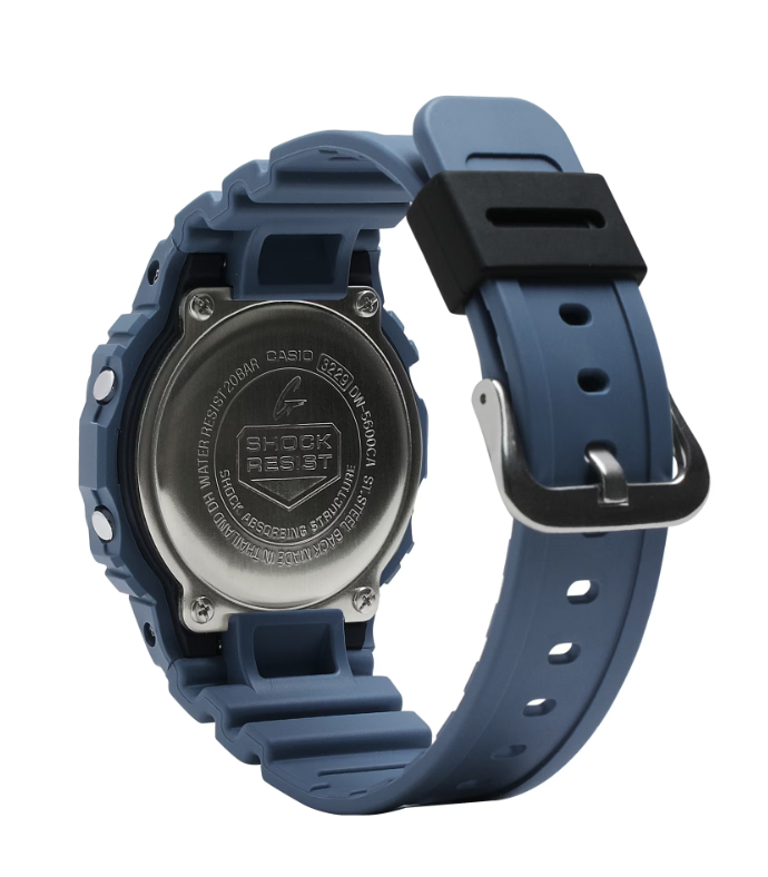 Casio G-Shock Digital Blue Camouflage Motif Dial Men Watch DW5600CA-2