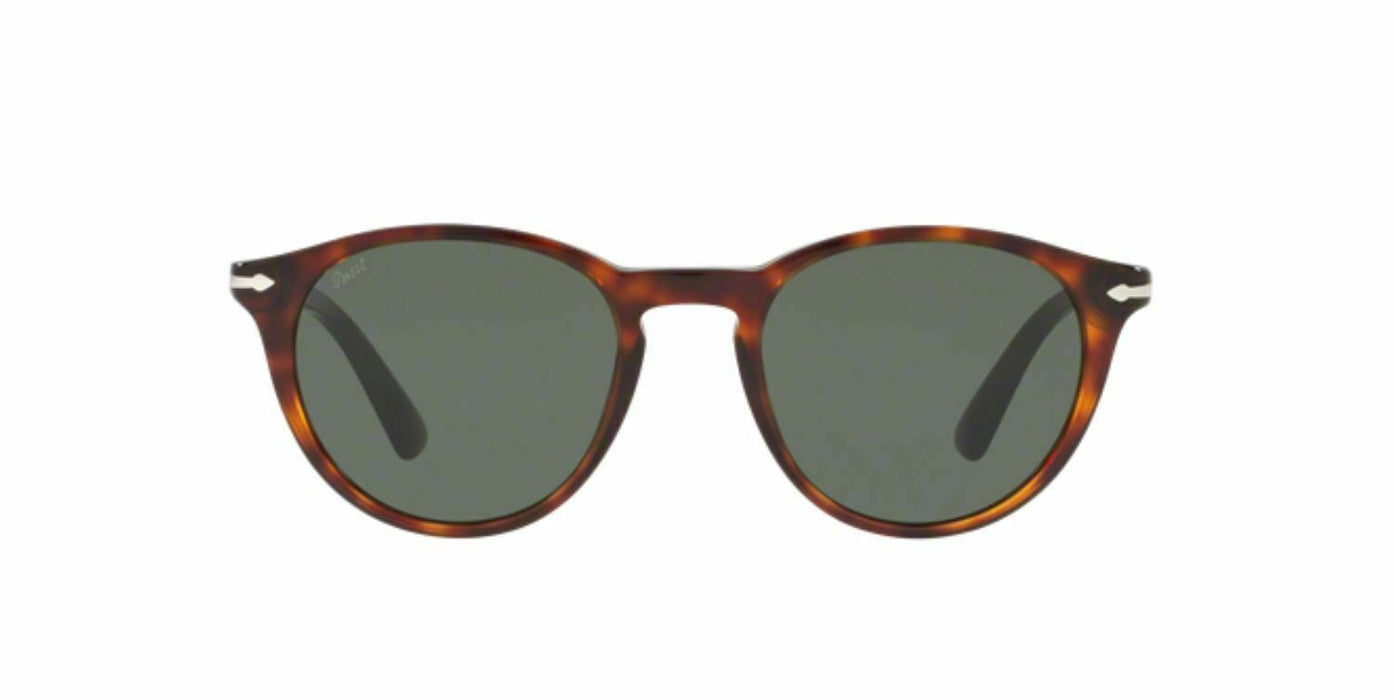 Persol 0PO3152S 901531 HAVANA / Green 52 mm Mens Sunglasses