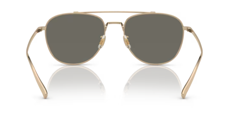 Oliver Peoples OV1335ST 5035R5 - Gold /Carbon grey Soft Square Men's Sunglasses