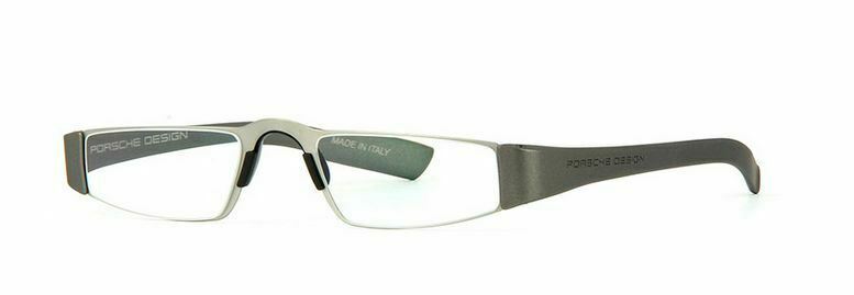 Porsche Design P 8801 F Gunmetal Reading Glasses (+1.00, 1.50, 2.00, 2.50)