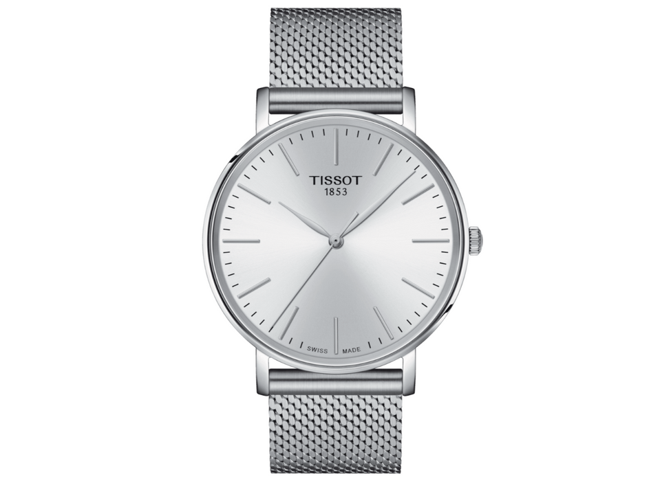 Tissot Every Time White Dial Round Men's Watch T1434101101100