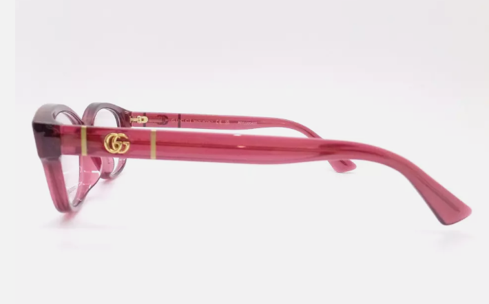 Gucci GG0639OA 004 Burgundy Square Women's Eyeglasses.