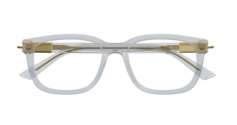 Gucci GG1776O 003 Grey Square Men's Eyeglasses