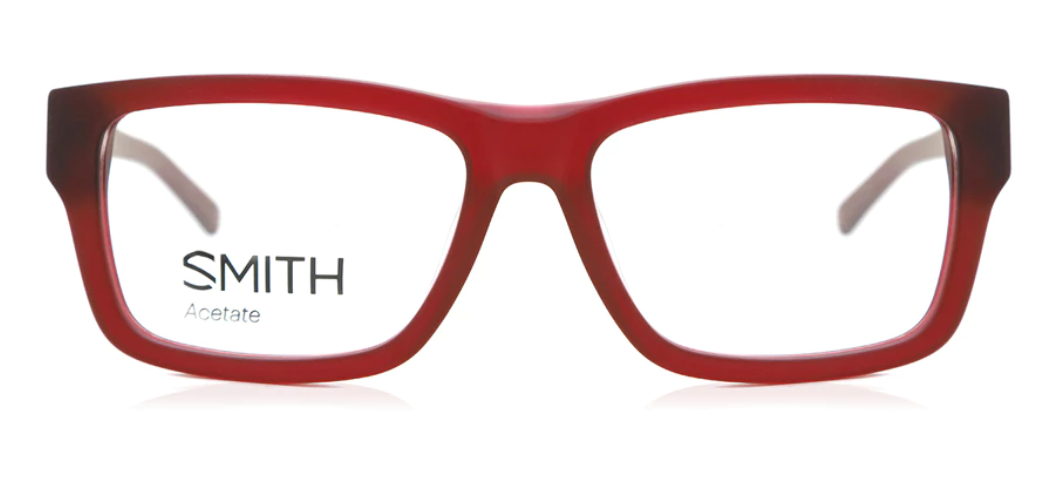 Smith CLOAK 0Z3 Red Square Men's Eyeglasses