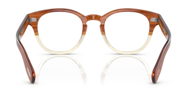 Oliver Peoples 0OV5413U Cary Grant 1785 Amber VSB Round Men's Eyeglasses