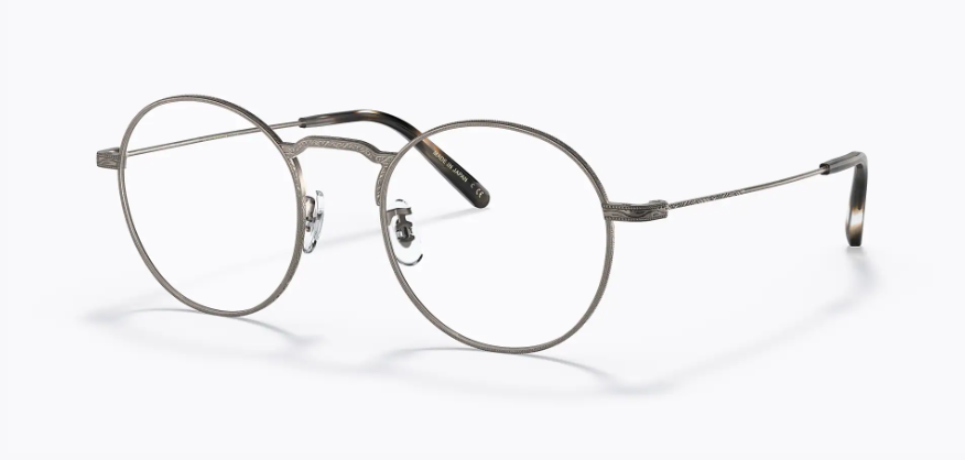 Oliver Peoples OV1282T 5289 Weslie Antique Grey Round Men's Eyeglasses