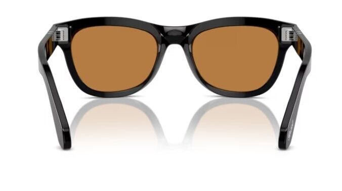 Persol 0PO0086S 95/53 Black/Yellow Brown Soft Square 54mm Men's Sunglasses