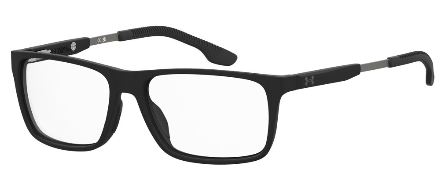 Under Armour UA 5075XL 003 Matte Black Rectangular Men's Eyeglasses