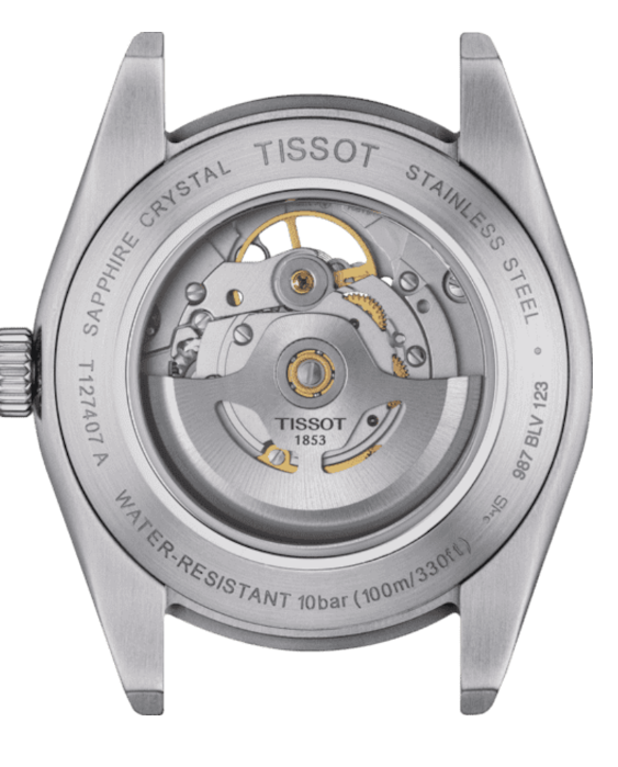 Tissot Gentle Men Powermatic 80 Open Heart Watch T1274071104101