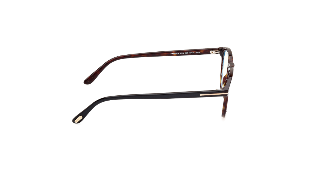 Tom Ford FT5899 052 Dark Havana Square Men's Eyeglasses