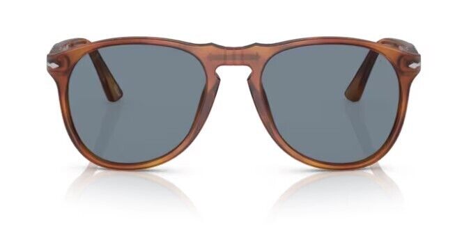 Persol 0PO9649S 96/56 Terra di siena/ Blue Oval Men's Sunglasses