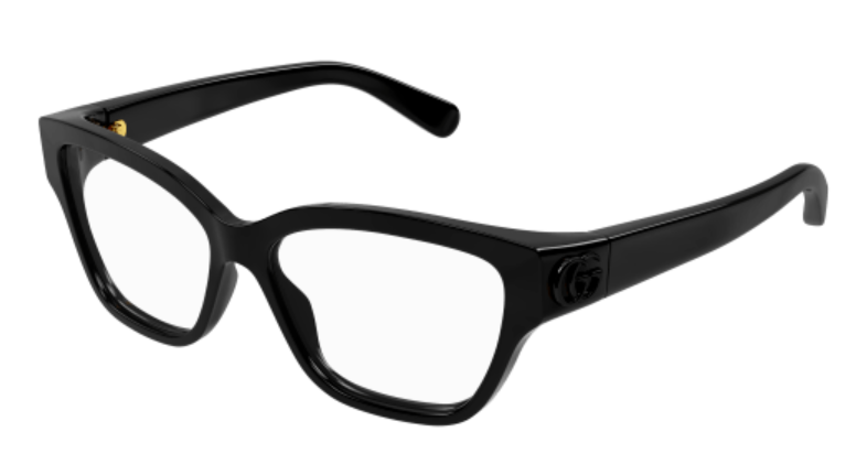 Gucci GG1597O 001 Black Cat Eye Women Eyeglasses